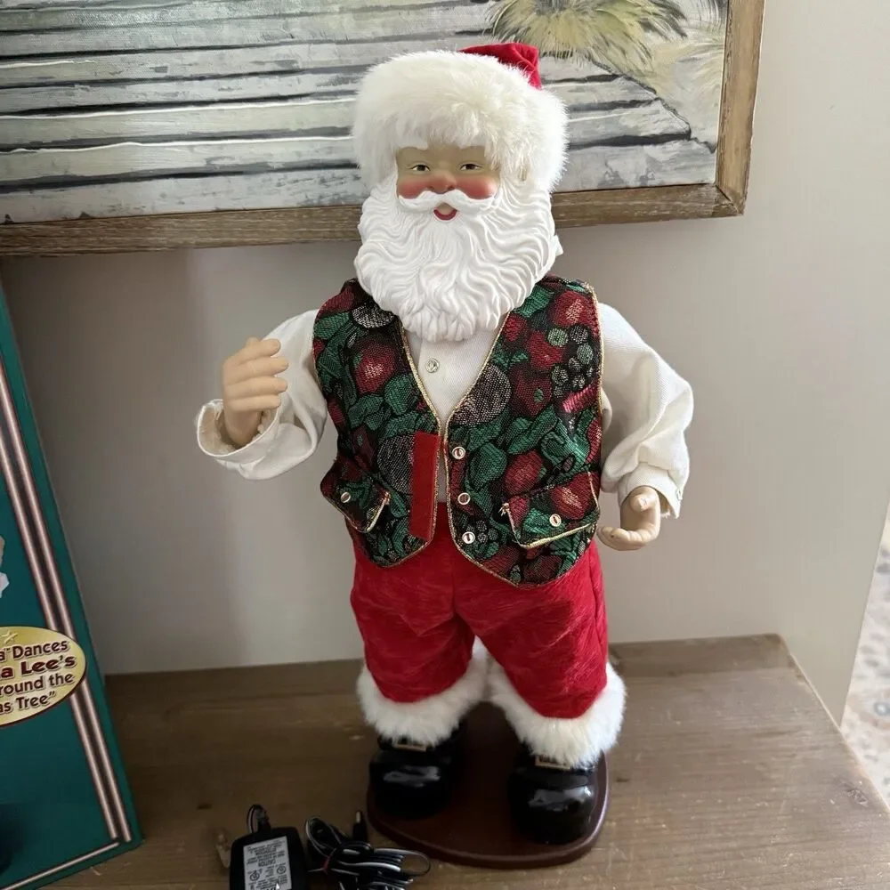 Rockin Around the Christmas Tree Dancing Santa 16